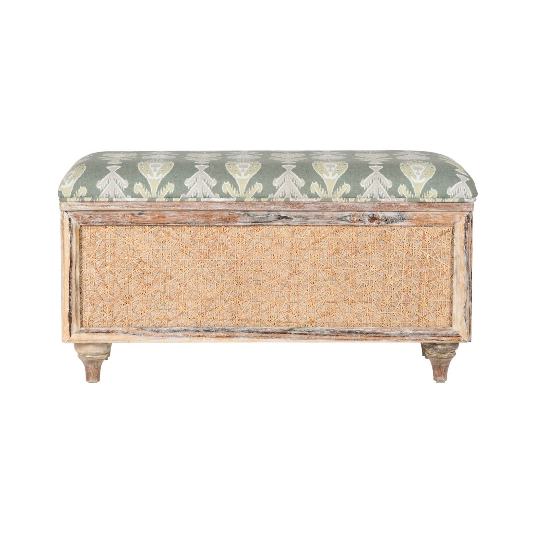 Oro Teak wood Storage Bench