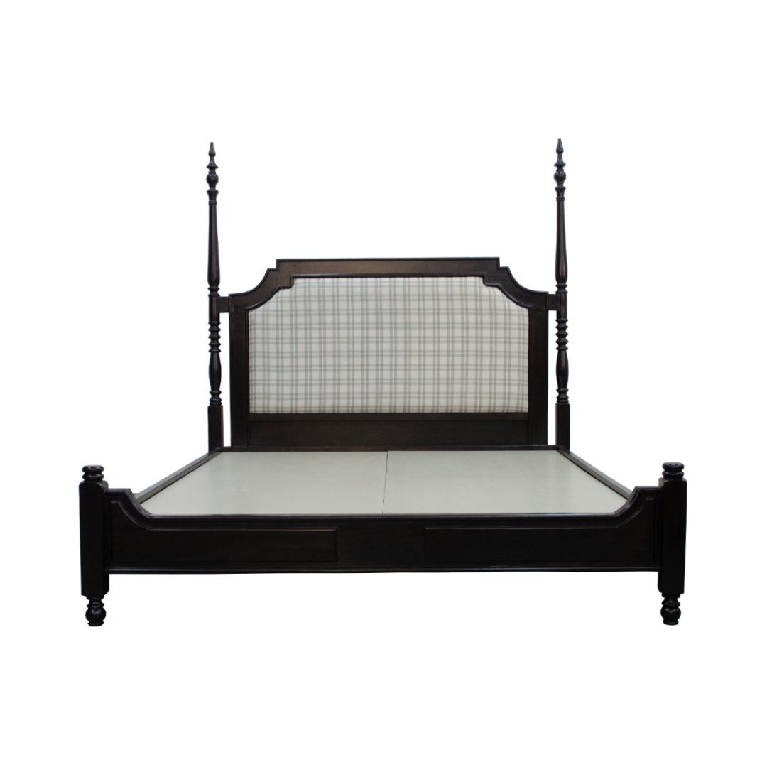 Zenith Teak Wood 2 Poster Bed