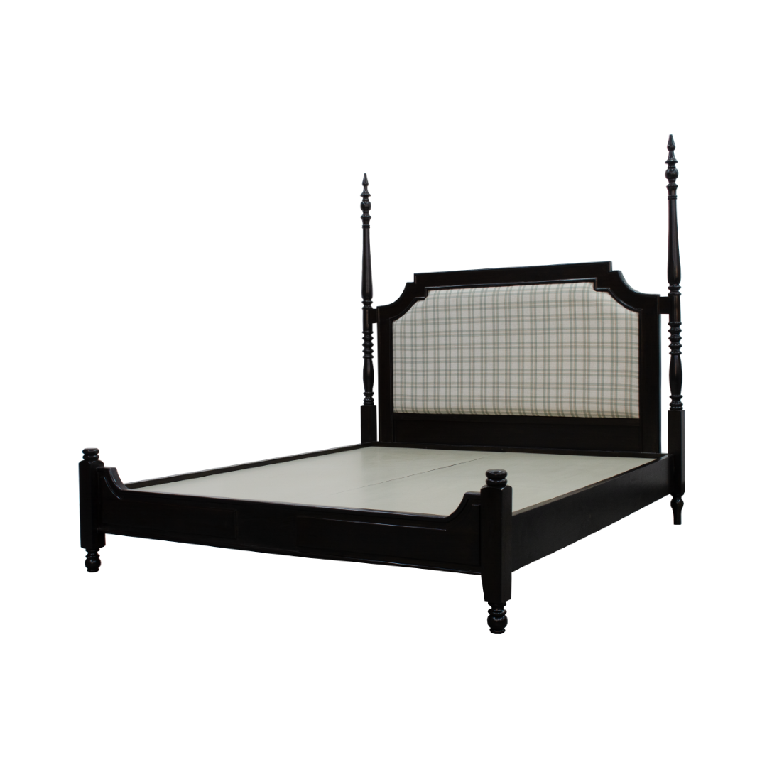 Zenith Teak Wood 2 Poster Bed