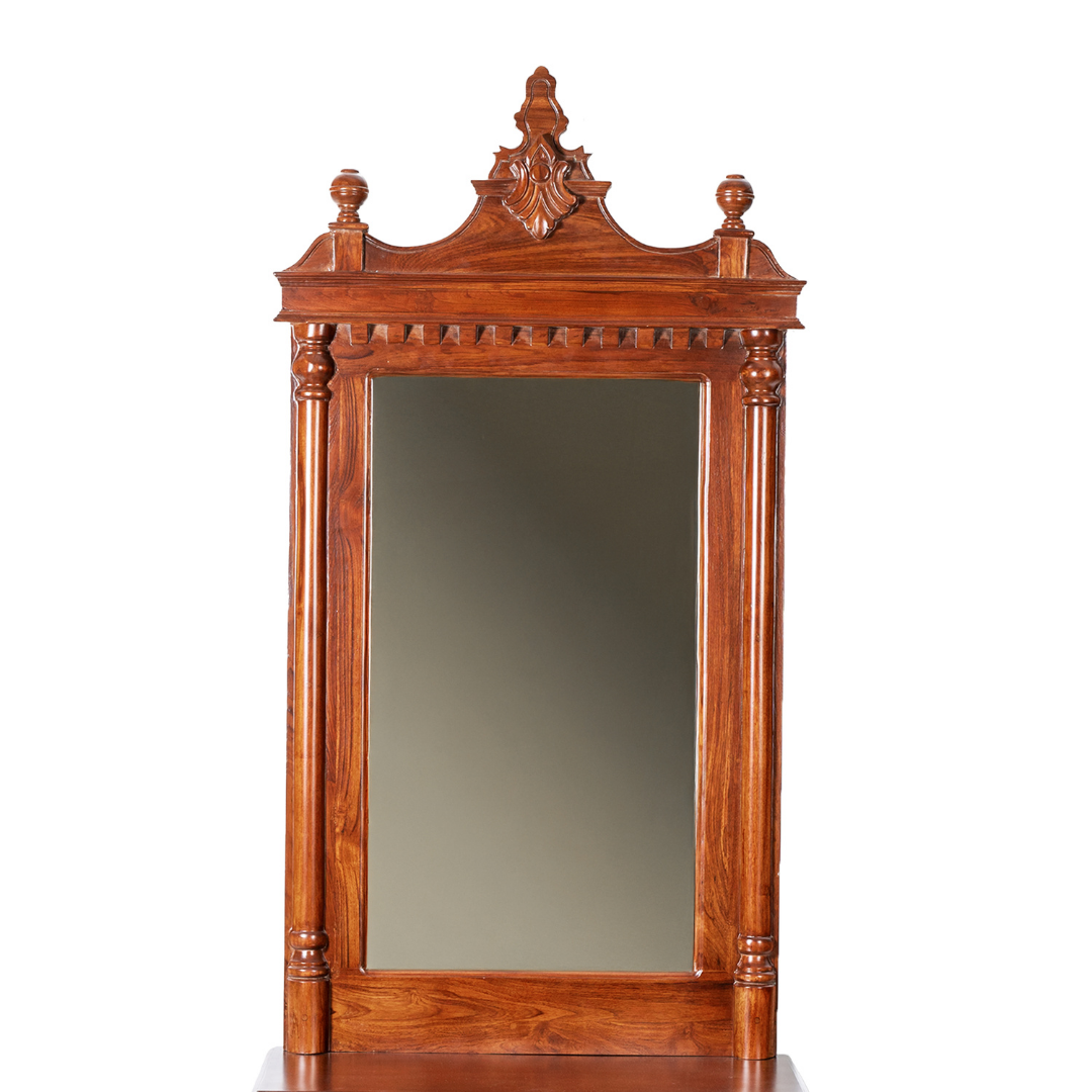 Majora Wall Mirror and Console