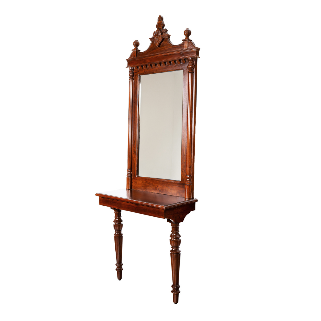 Majora Wall Mirror and Console