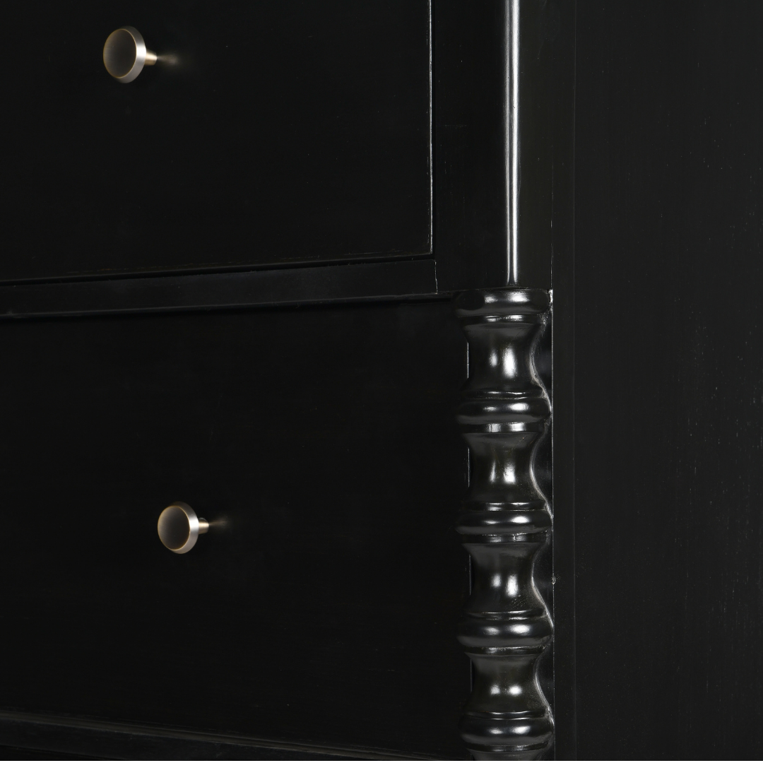 Noir Storage Cabinet