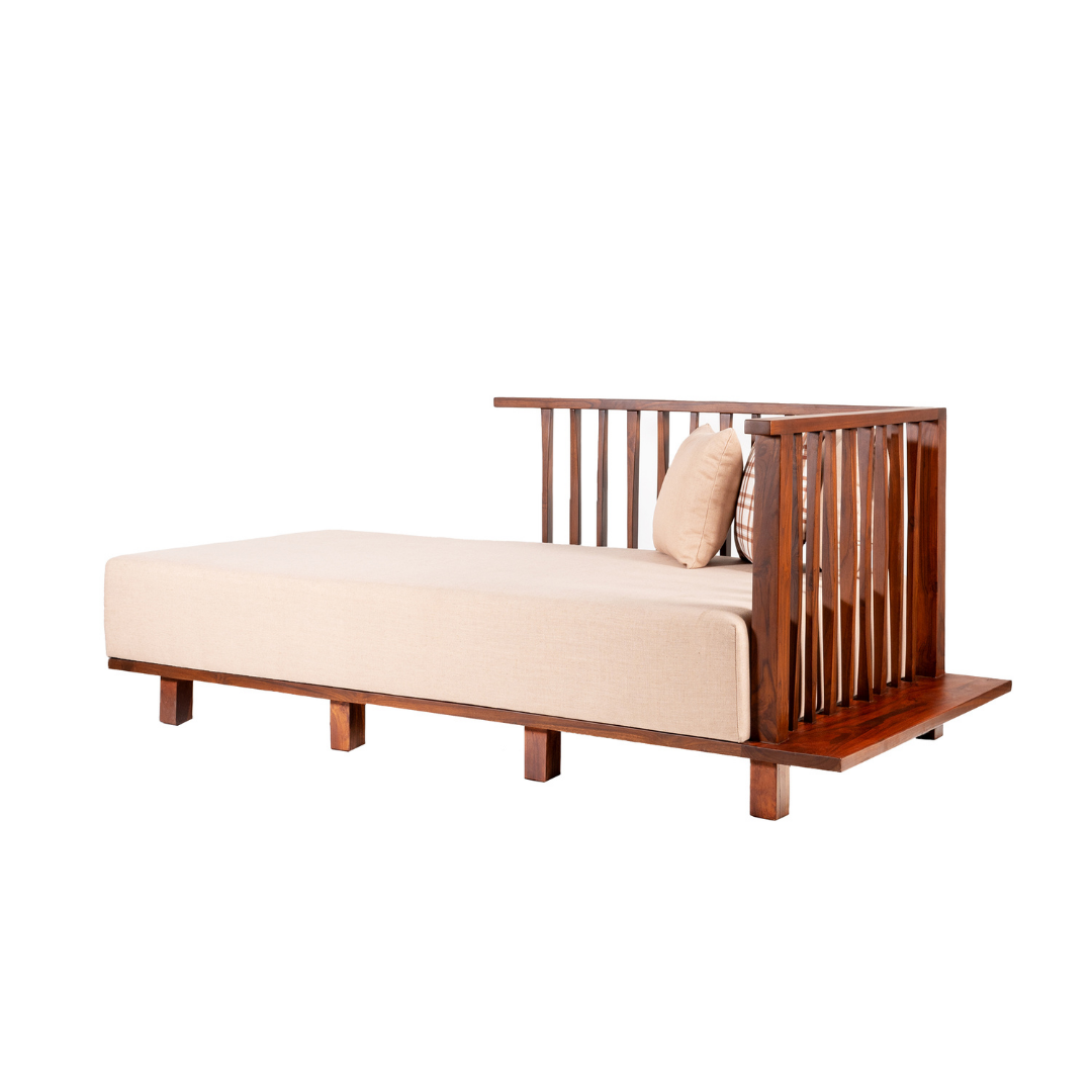 Takhat Teak wood day bed