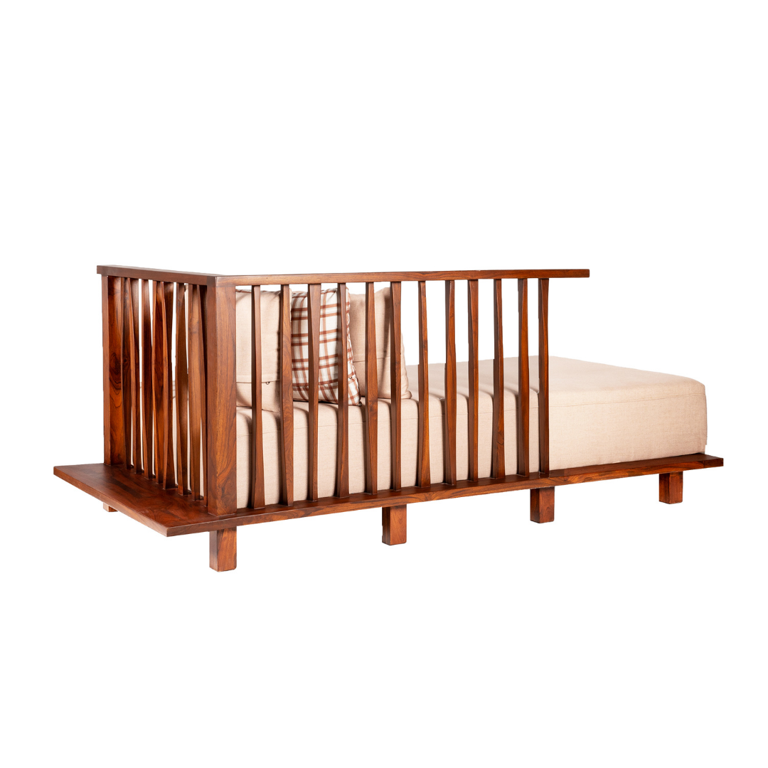 Takhat Teak wood day bed