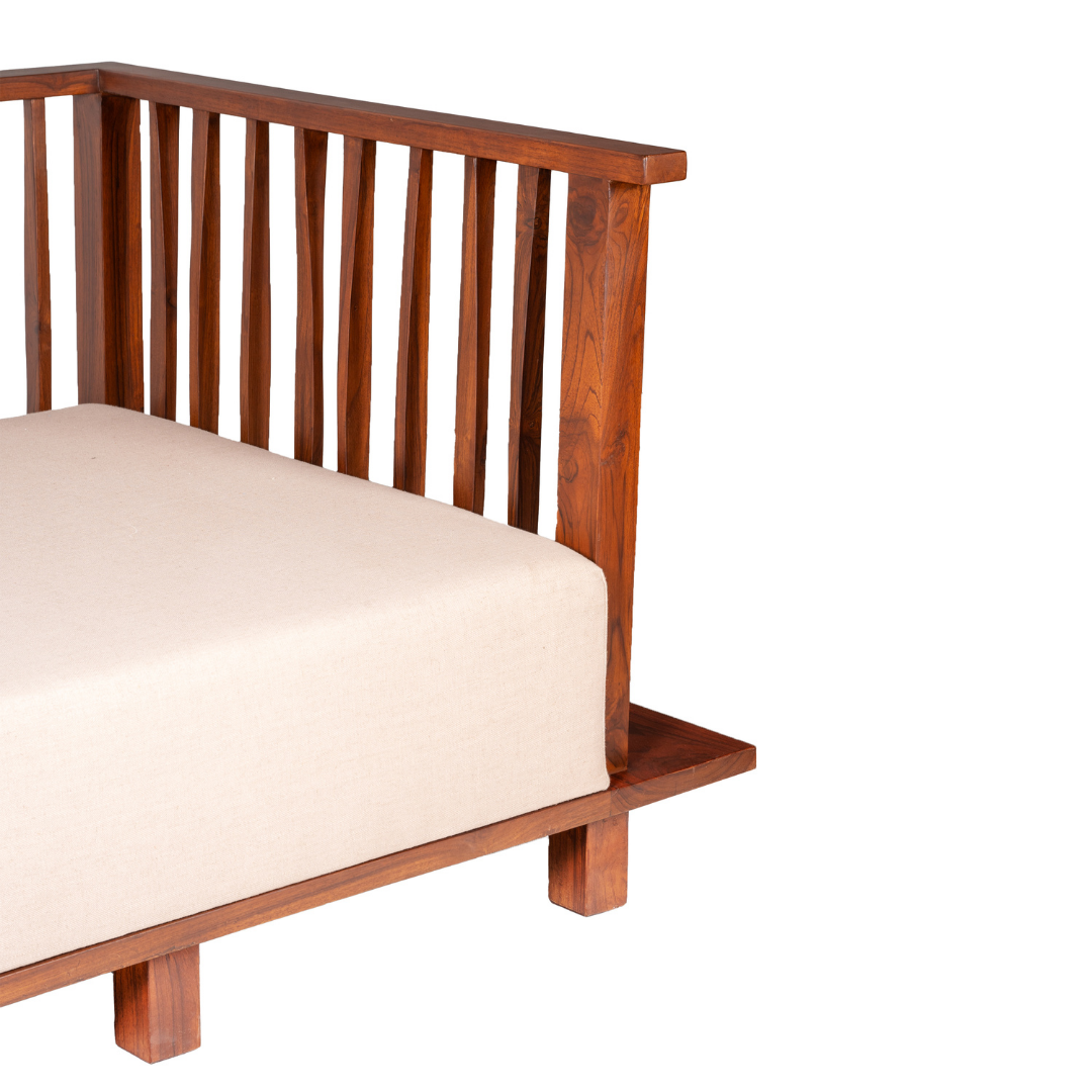 Takhat Teak wood day bed