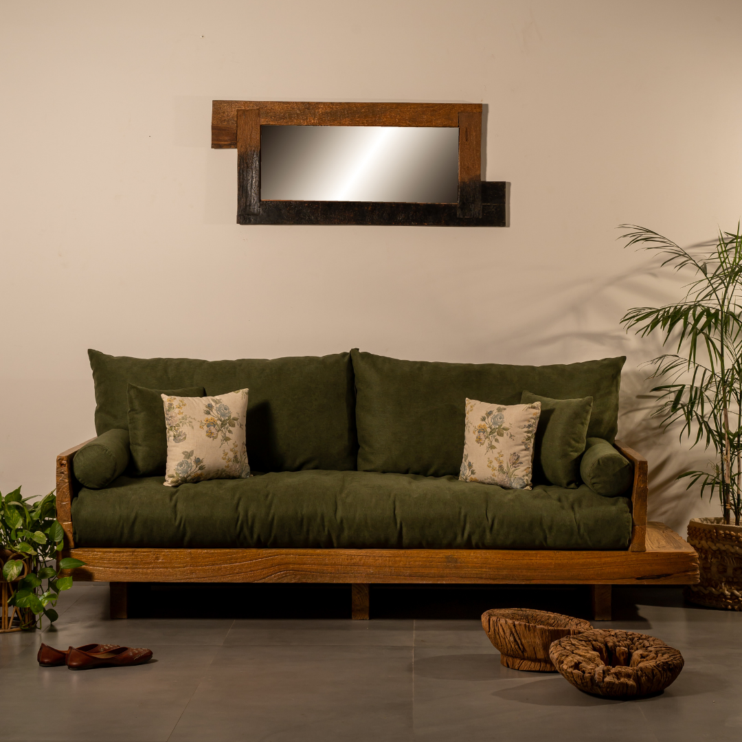 Verdra mango wood sofa