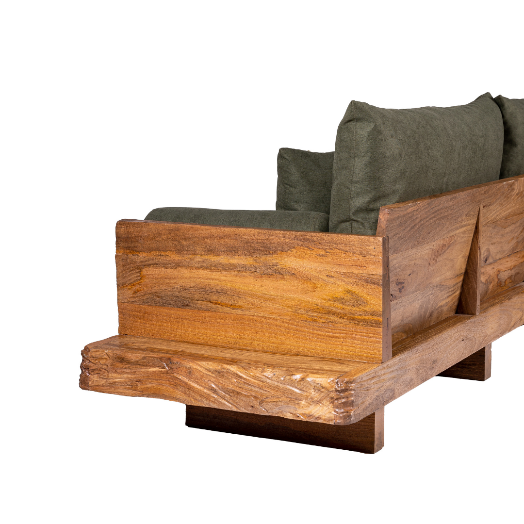 Verdra mango wood sofa