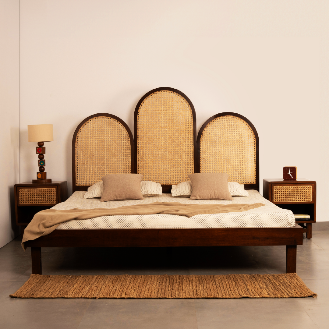 Hasker Teak Wood Bed
