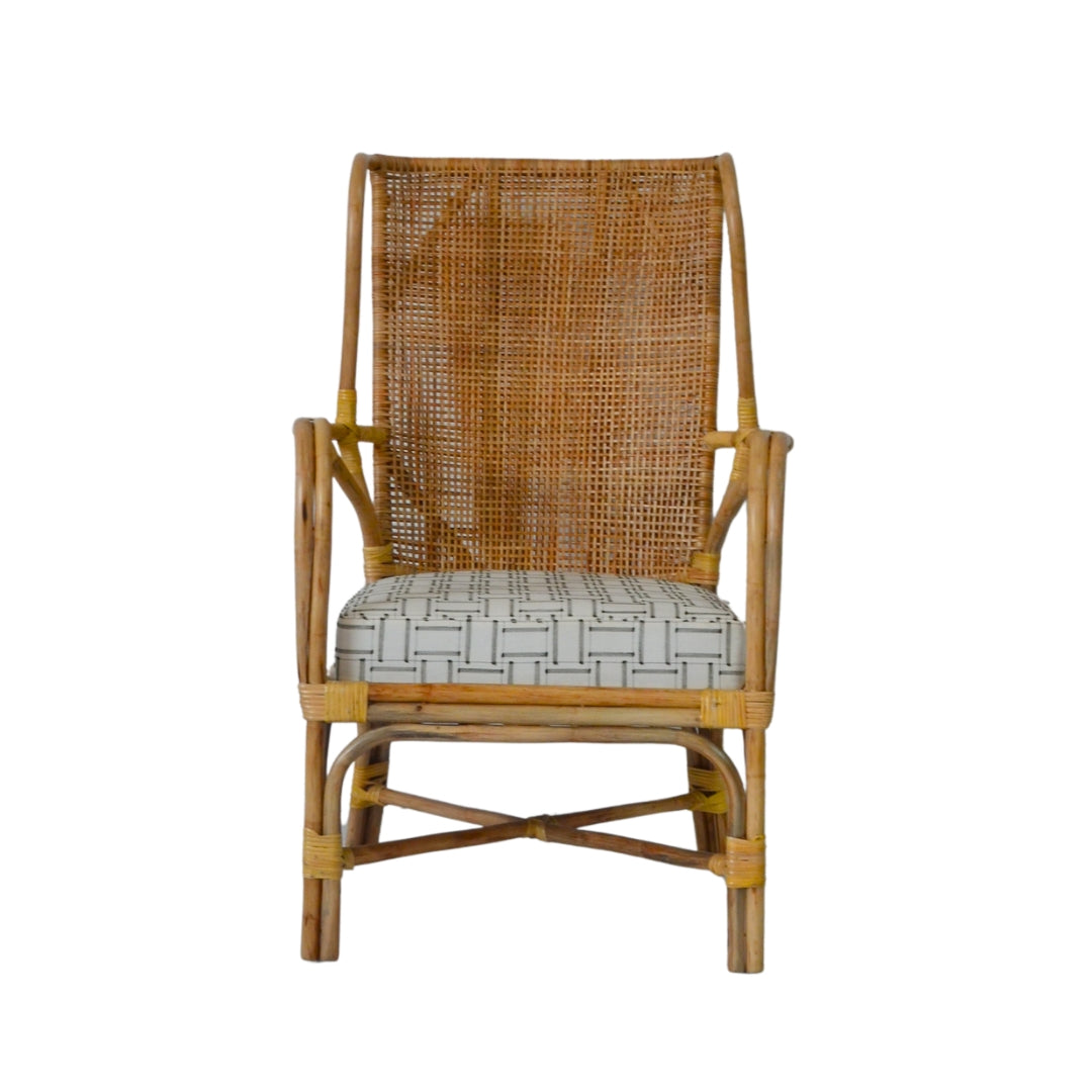 Varo Bamboo High Back Chair