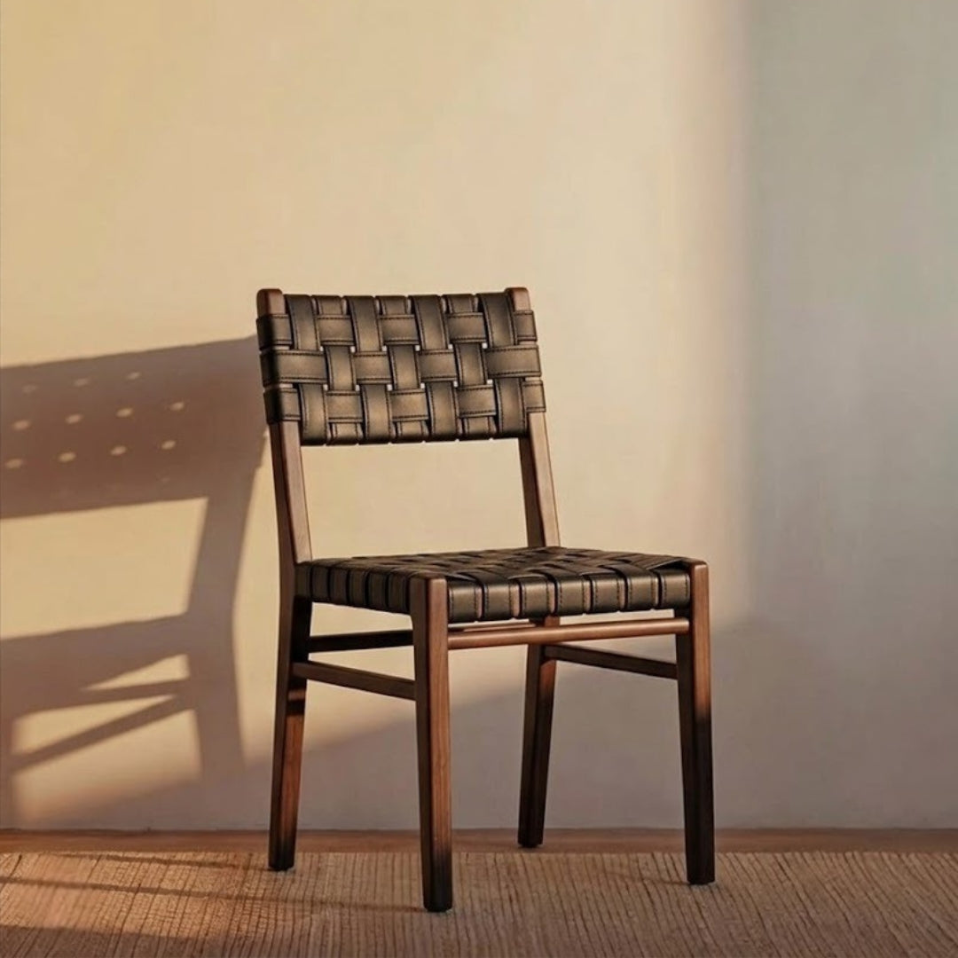 Elio Faux Leather Chair