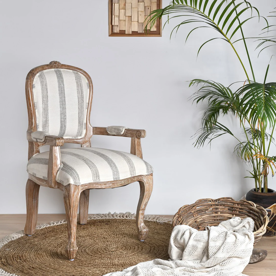 Zhemgang Teak Wood Armchair