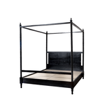 TURNORA Four Poster Teak Wood Bed