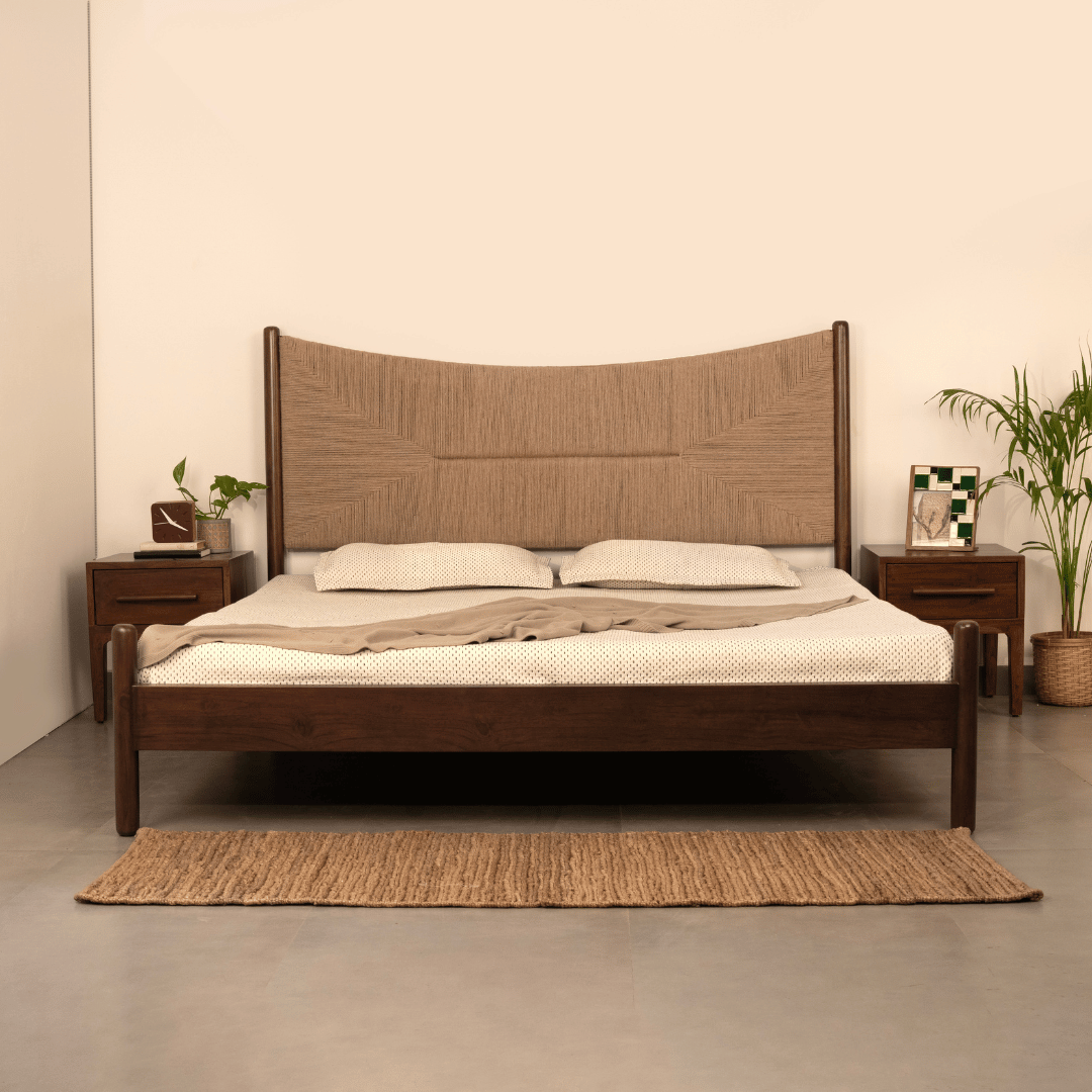 Talitha Teak Wood Bed