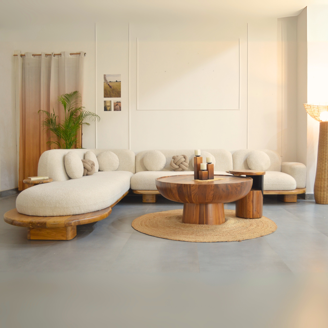 Araya Teakwood Sectional sofa