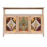 Kilim Crest Cabinet