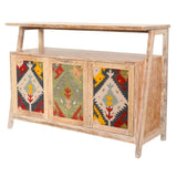 Kilim Crest Cabinet