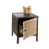 Onyx Bamboo Side Table