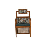 Chen Teak Wood Cane Armchair