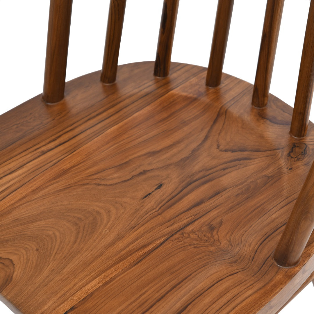 Punakha Teak Wood Dining Chair