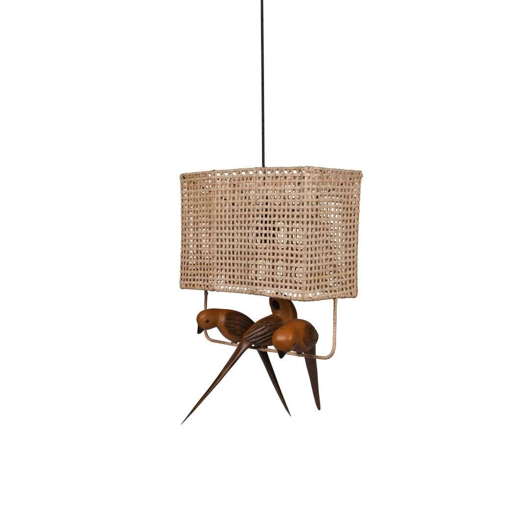 Birdie Cane Pendant Lamp