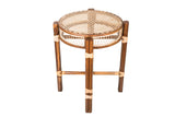 Rattan Tray Utility Table