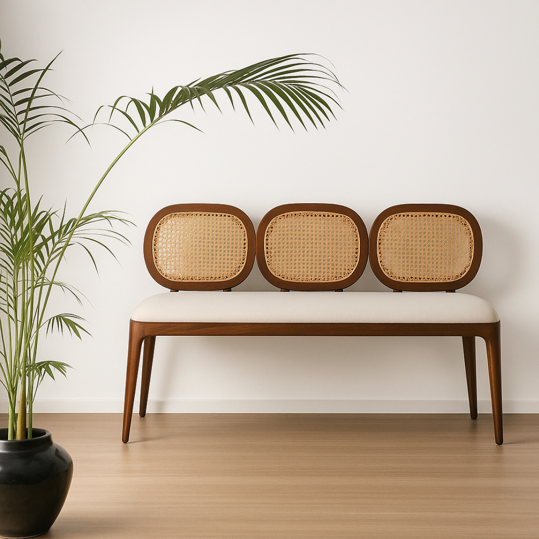 Lira Cane Bench