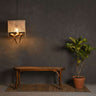 Asolo Teak Wood Rattan Bench
