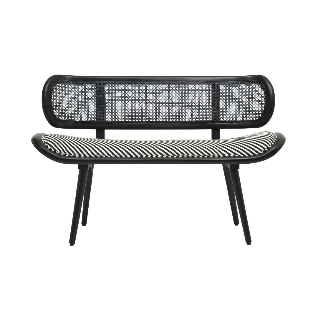 Avalon Cane Bench