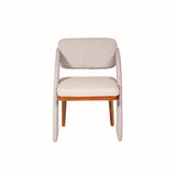 Sirocco Upholstered Teakwood Dining Chair