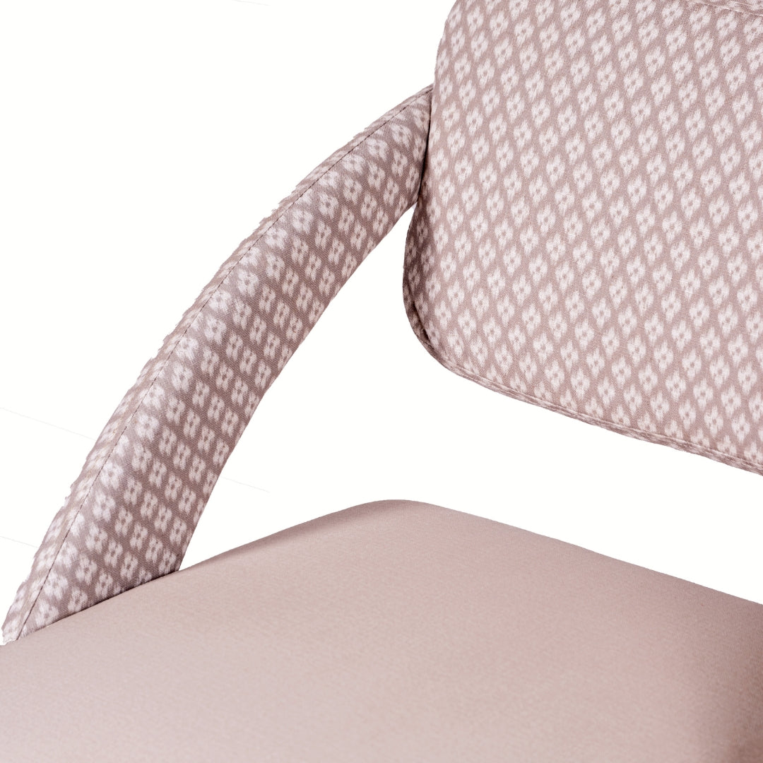 Sirocco Upholstered Teakwood Dining Chair