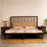 Spindle Teakwood Bed