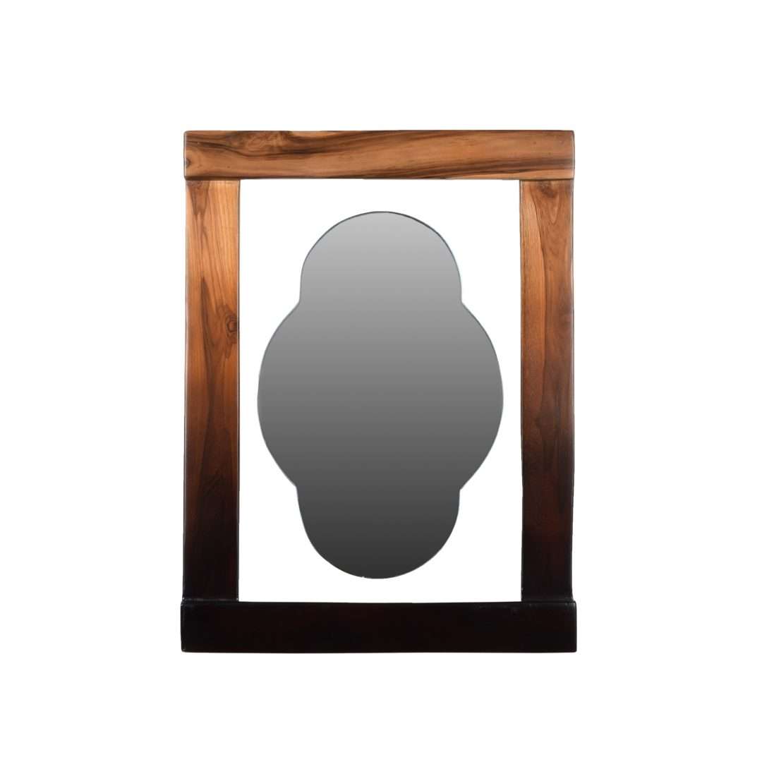 Brown Sprinkle Wall Mirror