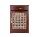 Brunette Cane Cabinet