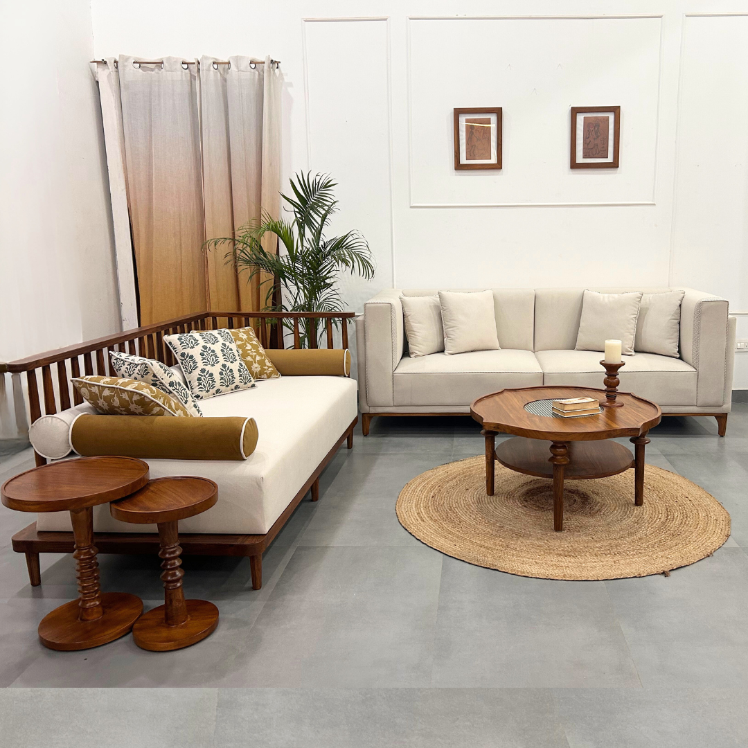 Aulin Teakwood Day Bed