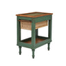 Sorren Cane Basket End Table