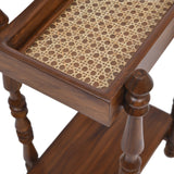 Modish Teak Wood End Table