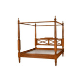 Khelma Teak Wood Poster Bed