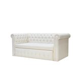 Velouri Chesterfield Sofa Cum Bed