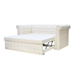 Velouri Chesterfield Sofa Cum Bed