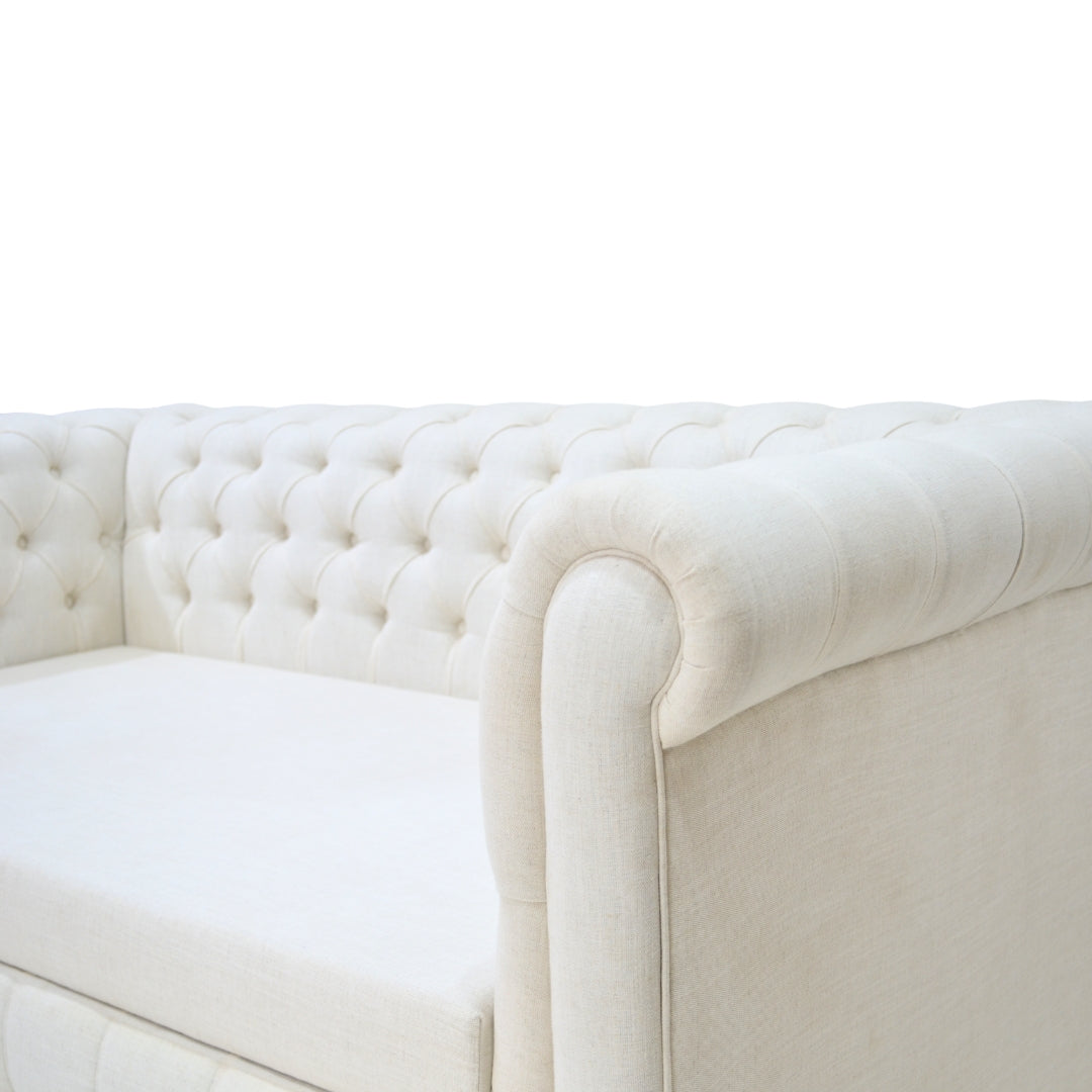 Velouri Chesterfield Sofa Cum Bed