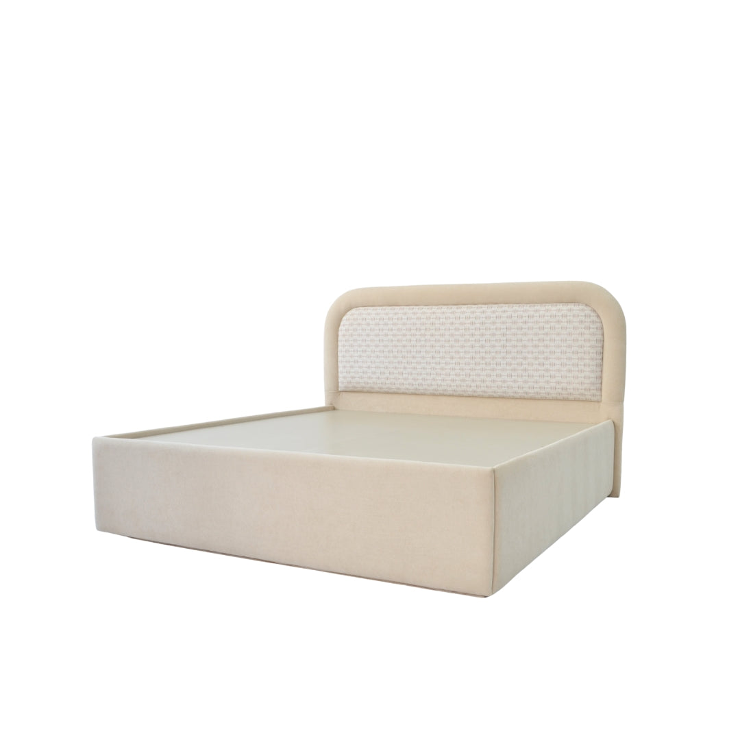 Kaya Upholstered Hydraulic Storage Bed