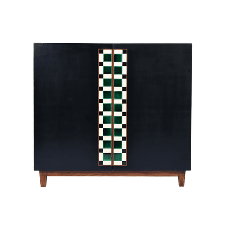 Tartan Double Door Cabinet