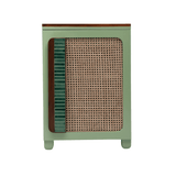 Tropico Cane Single Door Cabinet