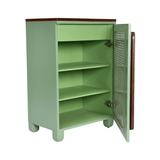 Tropico Cane Single Door Cabinet