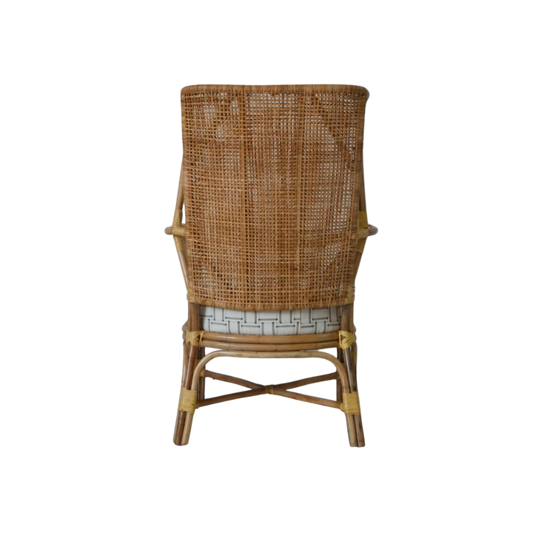Varo Bamboo High Back Chair