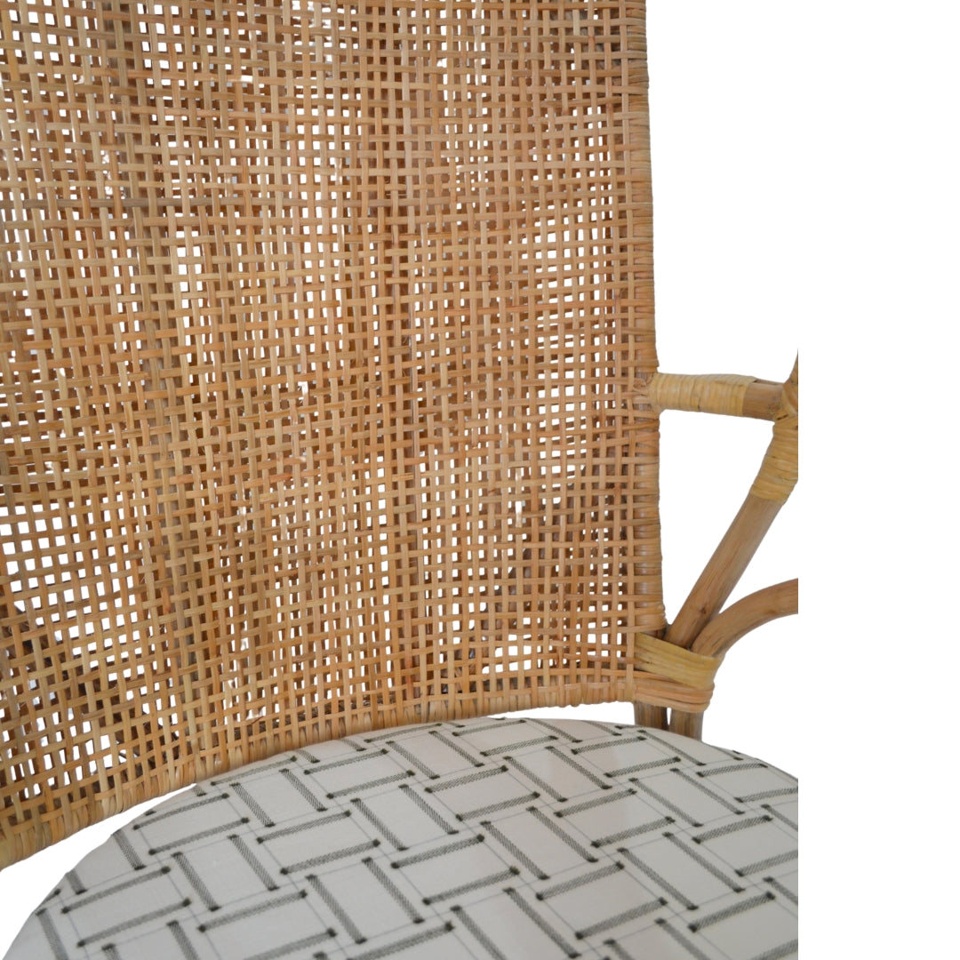 Varo Bamboo High Back Chair