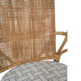 Varo Bamboo High Back Chair