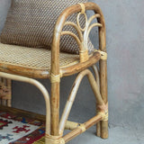 Vintage Bamboo Bench