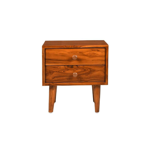 Zakhama Teak Wood Bedside Table