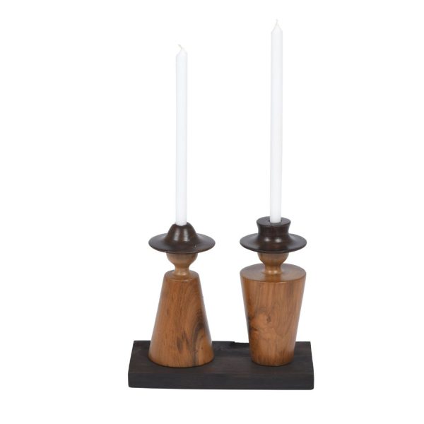 King Queen Candle Holder